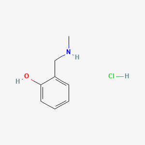 molecular formula C8H12ClNO B1371613 2-羟基-N-甲基苄胺盐酸盐 CAS No. 63989-87-7