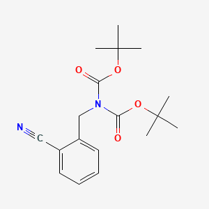 2-[[Bis(Boc)amino]methyl]benzonitrile