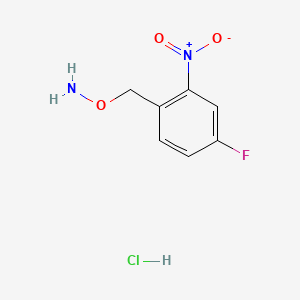 O-(4-Fluoro-2-nitrobenzyl)hydroxylamine Hydrochloride