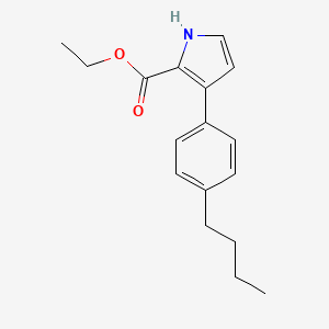 Ethyl 3-(4-Butylphenyl)-1H-pyrrole-2-carboxylate