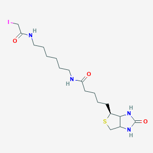 molecular formula C18H31IN4O3S B13716208 N-Iodoacetyl-N'-biotinylhexylenediamine 