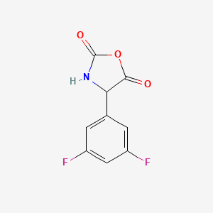 4-(3,5-Difluorophenyl)oxazolidine-2,5-dione