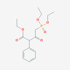 Ethyl 4-(Diethoxyphosphoryl)-3-oxo-2-phenylbutanoate