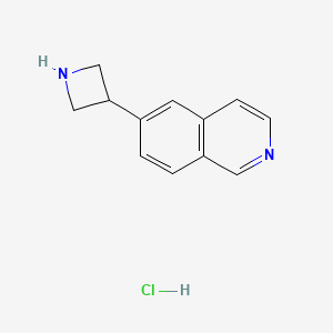 6-(3-Azetidinyl)isoquinoline Hydrochloride