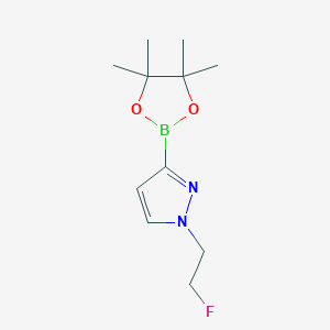 1-(2-Fluoroethyl)pyrazole-3-boronic Acid Pinacol Ester