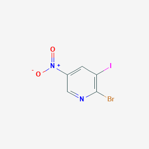 molecular formula C5H2BrIN2O2 B1371635 2-Bromo-3-iodo-5-nitropyridine CAS No. 25391-61-1