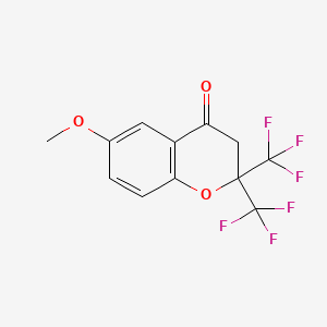 6-Methoxy-2,2-bis(trifluoromethyl)chromane-4-one