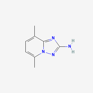 2-Amino-5,8-dimethyl-[1,2,4]triazolo[1,5-a]pyridine