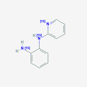 N-(2-Pyridinyl)-1,2-benzenediamine-15N3