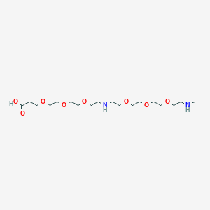 N-(Methylamino-PEG3)-NH-PEG3-acid