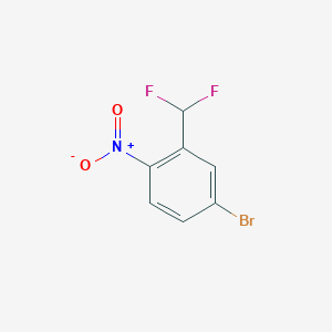 4-Bromo-2-(difluoromethyl)-1-nitrobenzene