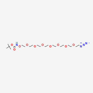 t-Boc-Aminooxy-PEG7-azide