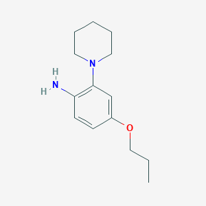 2-(Piperidin-1-yl)-4-propoxyaniline