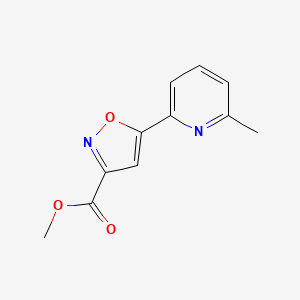 Methyl 5-(6-Methyl-2-pyridyl)isoxazole-3-carboxylate