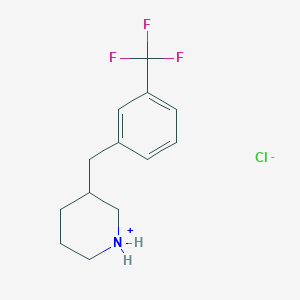 3-(3-Trifluoromethyl-benzyl)-piperidine hydrochloride