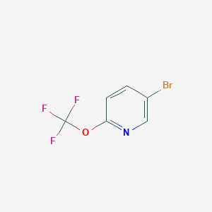 molecular formula C6H3BrF3NO B1371720 5-Bromo-2-trifluoromethoxypyridine CAS No. 886371-77-3