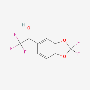 2,2-Difluoro-alpha-(trifluoromethyl)benzo[d][1,3]dioxole-5-methanol