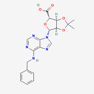 N6-Benzyl-2',3'-isopropylideneadenosine-5'-carboxylic Acid