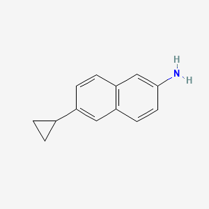 6-Cyclopropylnaphthalen-2-amine