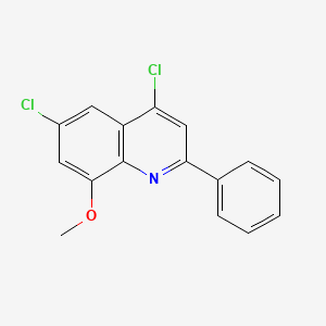 4,6-Dichloro-8-methoxy-2-phenylquinoline