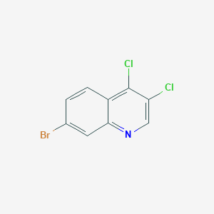 molecular formula C9H4BrCl2N B1371741 7-Bromo-3,4-dichloroquinoline CAS No. 1021435-01-7