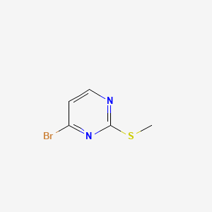 molecular formula C5H5BrN2S B1371745 4-溴-2-(甲硫基)嘧啶 CAS No. 959236-97-6
