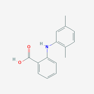 molecular formula C15H15NO2 B1371755 2-[(2,5-Dimethylphenyl)amino]benzoic acid 