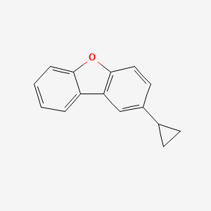 2-Cyclopropyldibenzo[b,d]furan