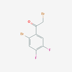 2'-Bromo-4',5'-difluorophenacyl bromide