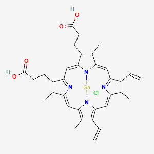 Gallium(III) Protoporphyrin IX Chloride