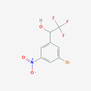 3-Bromo-5-nitro-alpha-(trifluoromethyl)benzyl Alcohol