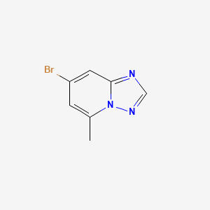 7-Bromo-5-methyl-[1,2,4]triazolo[1,5-a]pyridine