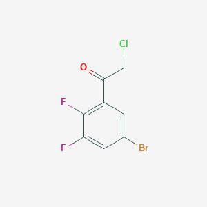 5'-Bromo-2',3'-difluorophenacyl chloride