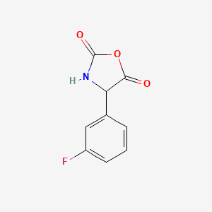 4-(3-Fluorophenyl)oxazolidine-2,5-dione