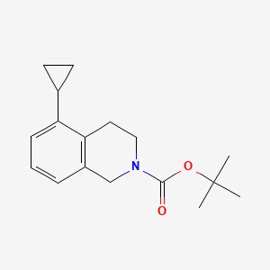 2-Boc-5-cyclopropyl-1,2,3,4-tetrahydroisoquinoline