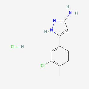 3-Amino-5-(3-chloro-4-methylphenyl)pyrazole Hydrochloride