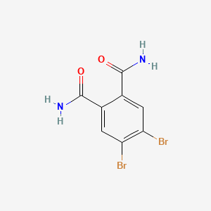 molecular formula C8H6Br2N2O2 B13717799 4,5-Dibromophthalamide 