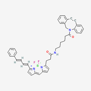 molecular formula C43H39BF2N4O2 B13717813 Bdp 581/591 dbco 