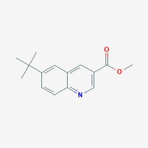 Methyl 6-(tert-Butyl)quinoline-3-carboxylate