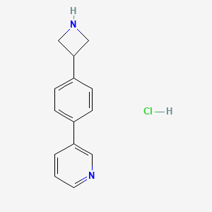 3-[4-(3-Azetidinyl)phenyl]pyridine Hydrochloride