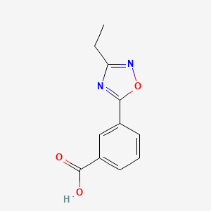 B1371791 3-(3-Ethyl-1,2,4-Oxadiazol-5-Yl)Benzoic Acid CAS No. 902837-22-3