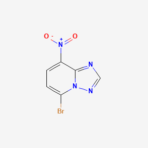 5-Bromo-8-nitro-[1,2,4]triazolo[1,5-a]pyridine