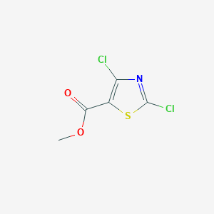molecular formula C5H3Cl2NO2S B1371804 2,4-二氯-1,3-噻唑-5-甲酸甲酯 CAS No. 861708-66-9