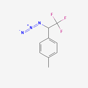 1-(1-Azido-2,2,2-trifluoroethyl)-4-methylbenzene