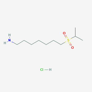 7-(Isopropylsulfonyl)heptan-1-amine hydrochloride