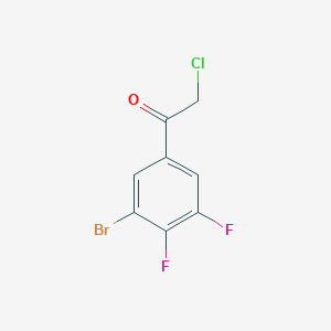 3'-Bromo-4',5'-difluorophenacyl chloride