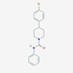 4-(4-Bromophenyl)-N-phenylpiperidine-1-carboxamide