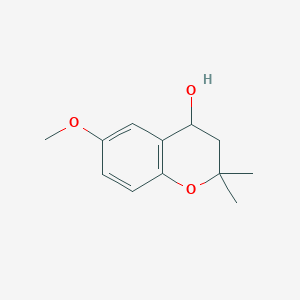 3,4-Dihydro-6-methoxy-2,2-dimethyl-2H-1-benzopyran-4-ol