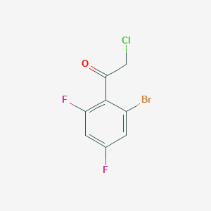 2'-Bromo-4',6'-difluorophenacyl chloride