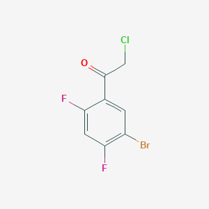 5'-Bromo-2',4'-difluorophenacyl chloride